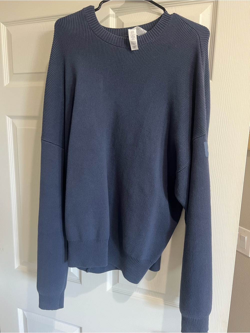 ALO Scholar Crewneck Women's Sweater - Slate Blue